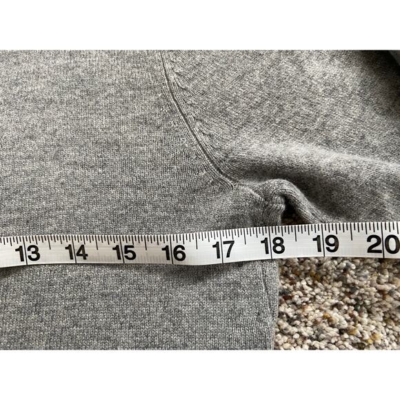 AG Adriano Goldschmied size XS Sweater V-neck Tunic WOOL/CASHMERE GRAY B25 - Picture 9 of 11